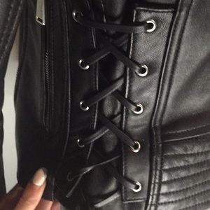 BCBGeneration Genuine Leather Jacket